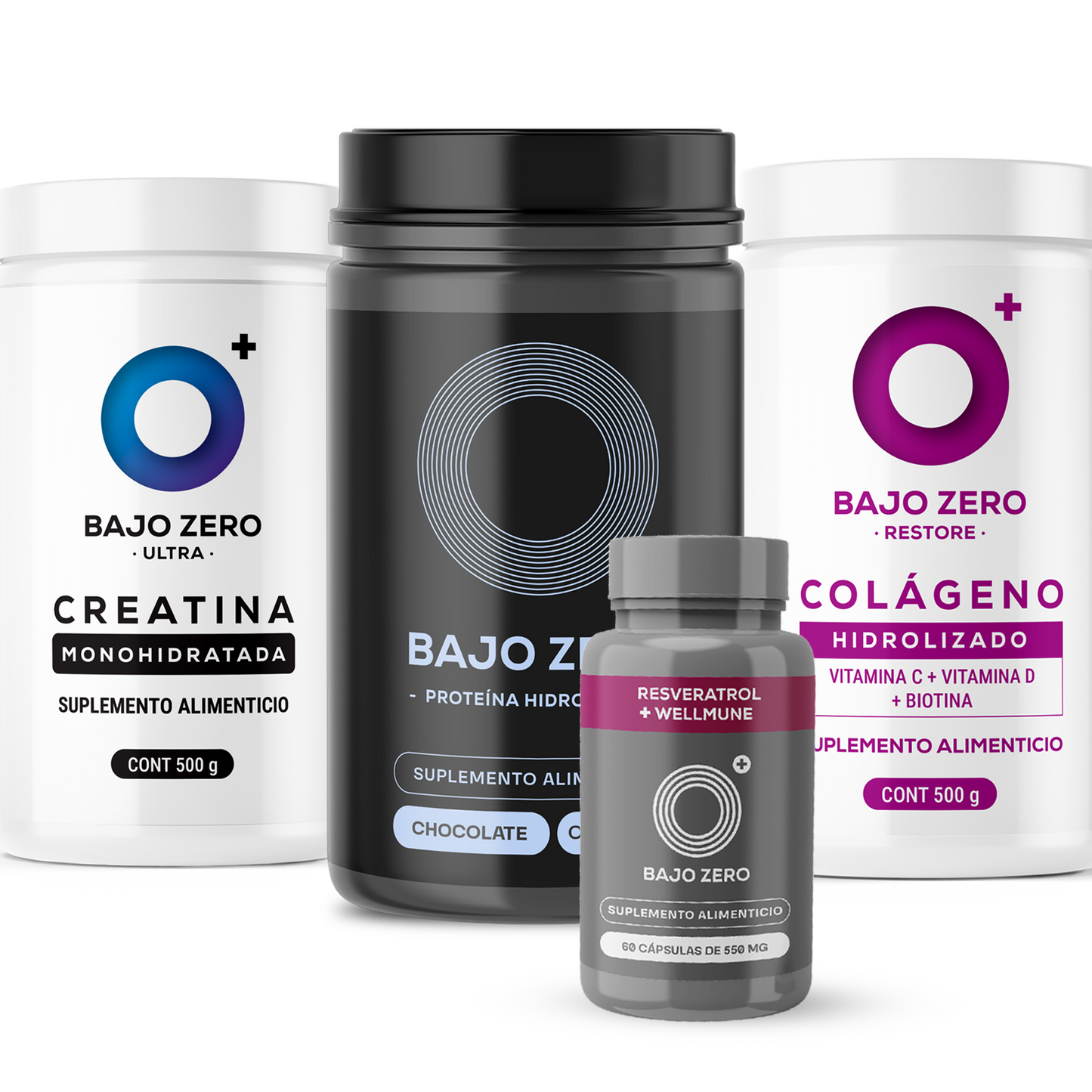 Proteina + Creatina + Colágeno + defense