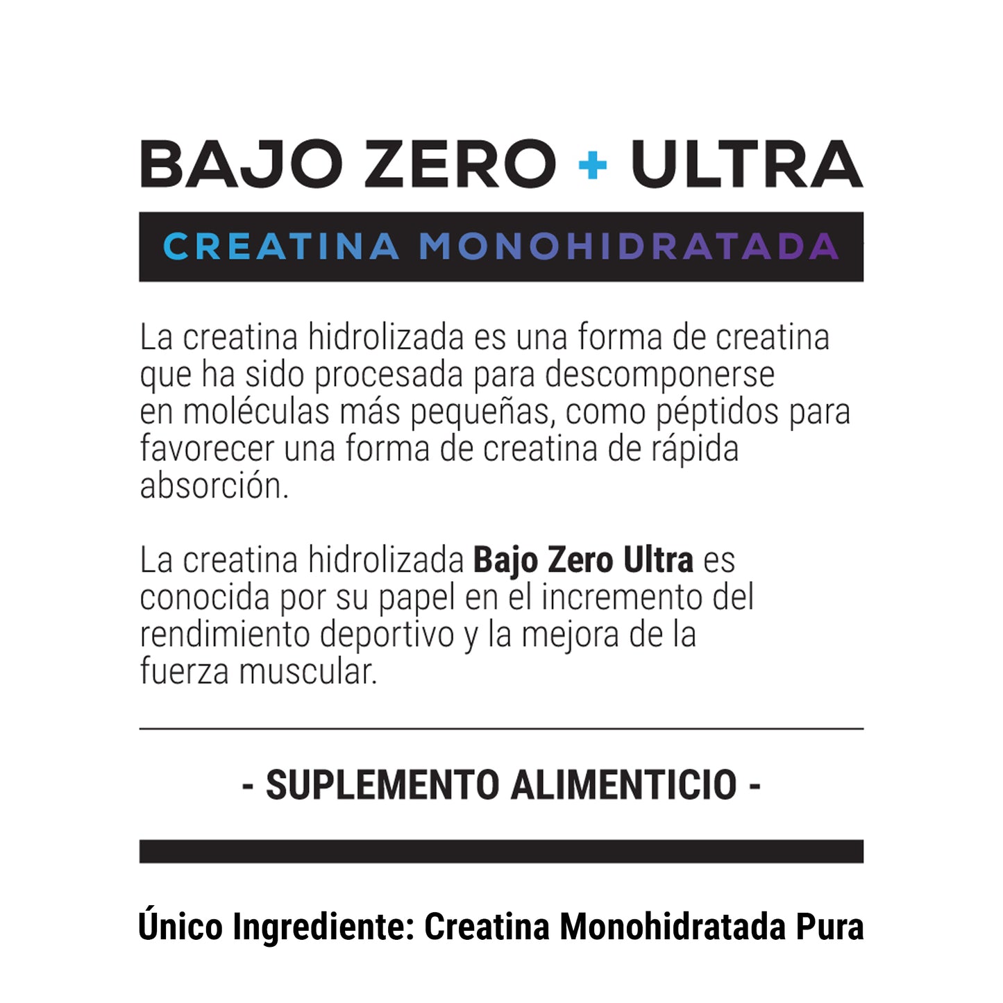 Proteina + Creatina + Colágeno + defense