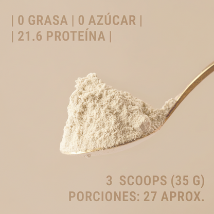 Proteina Bajo Zero Wpc Whey. Vegana Vainilla (864 grs) Sin azucar