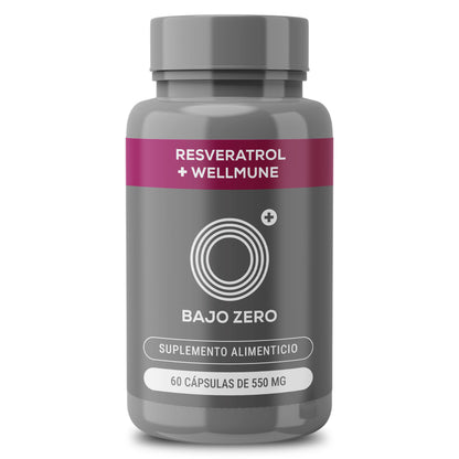 Bajo Zero Defense. Poderoso antioxidante y potenciador del sistema inmune. 60 cáps.