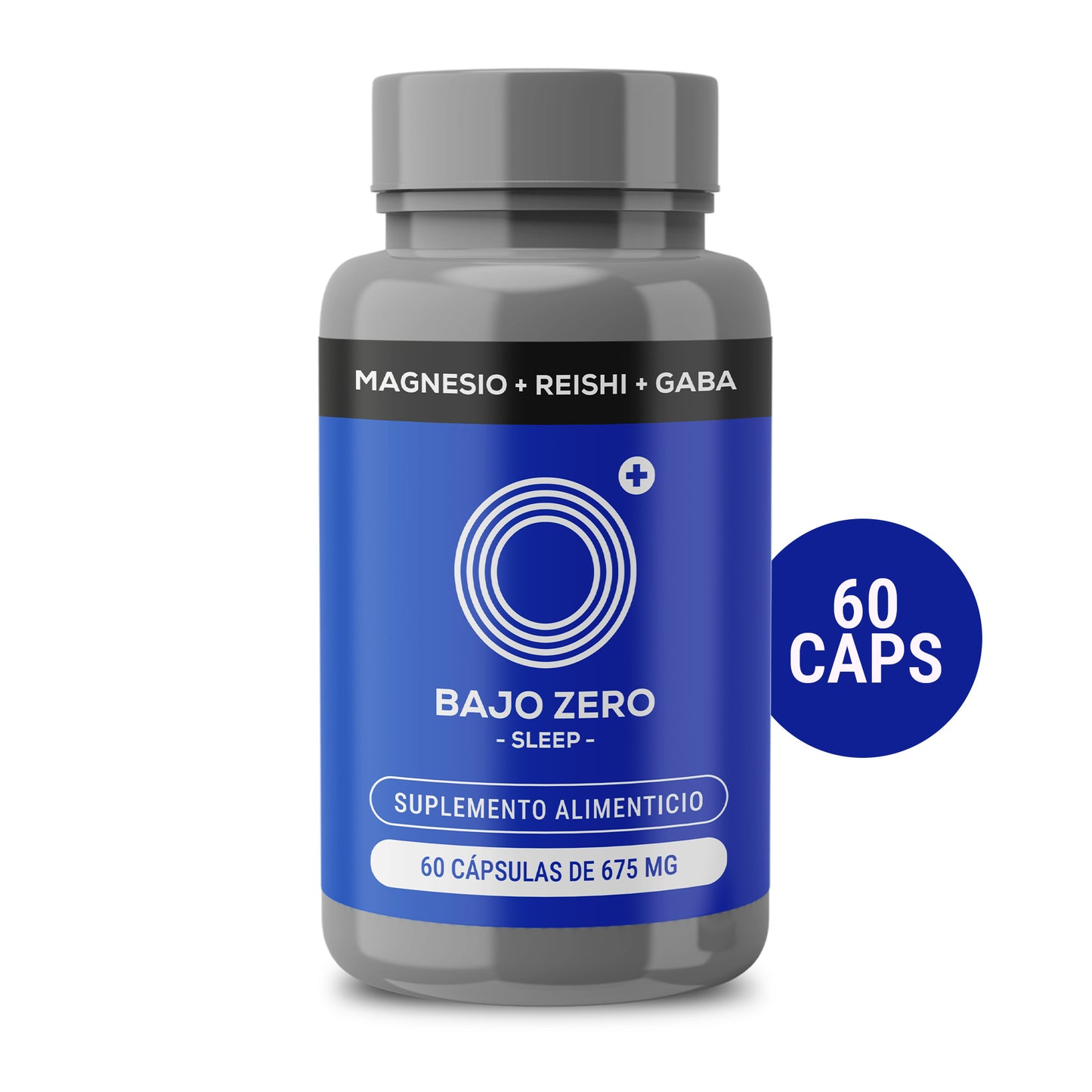 Bajo Zero Sleep. Antioxidante y regulador del sueño. 60 cáps.